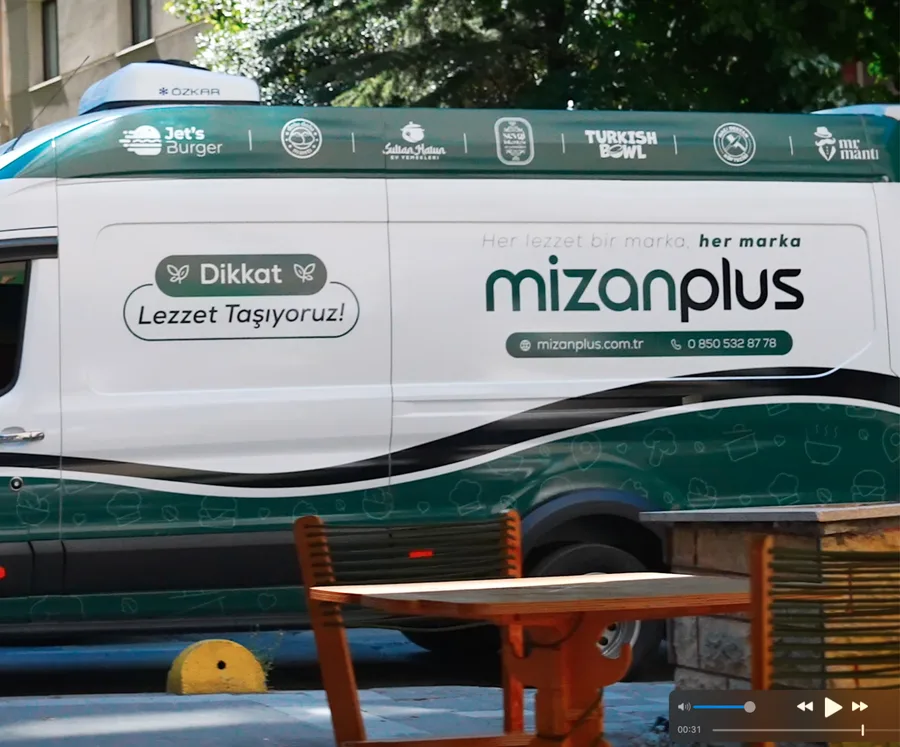 Mizanplus soğuk zincir sevkiyat aracı