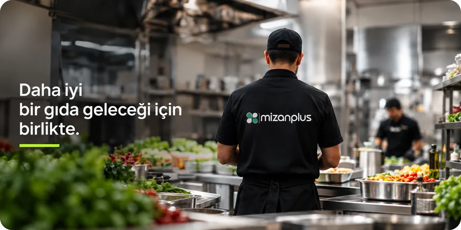 Team at work in a Mizanplus kitchen