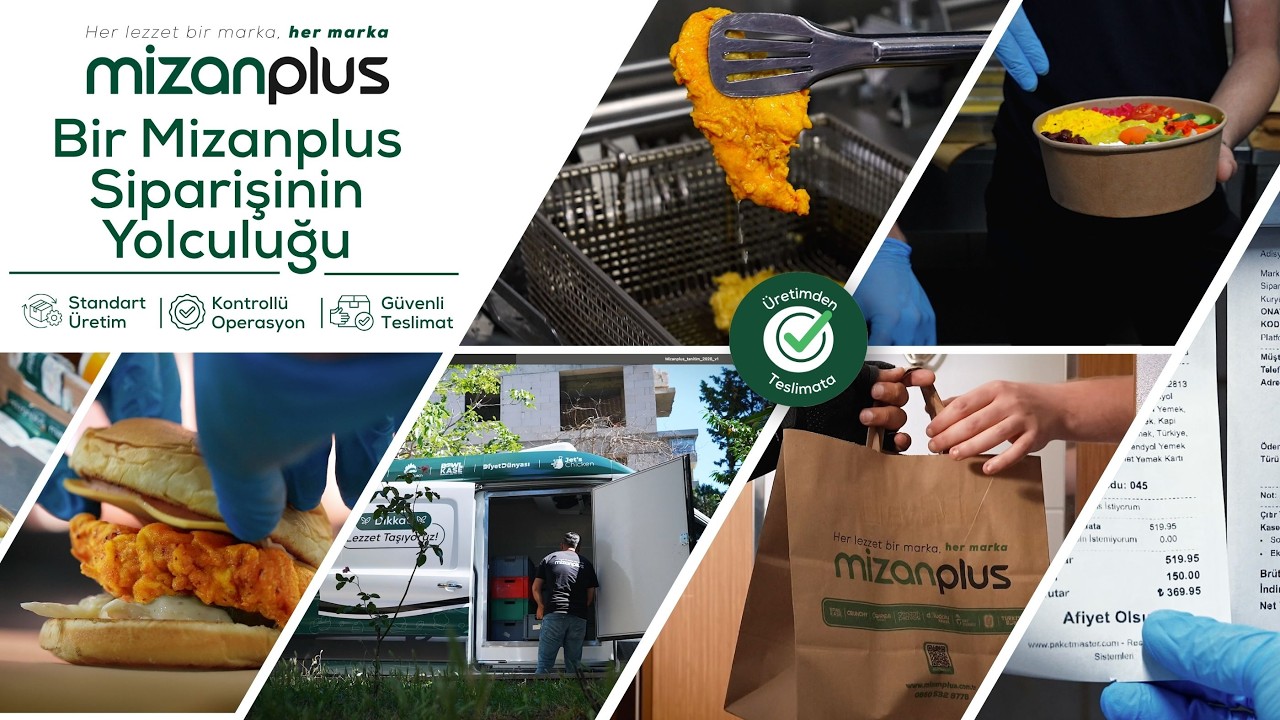 Mizanplus bulut mutfak modeliyle restoran sektörüne giriş tanıtım videosu